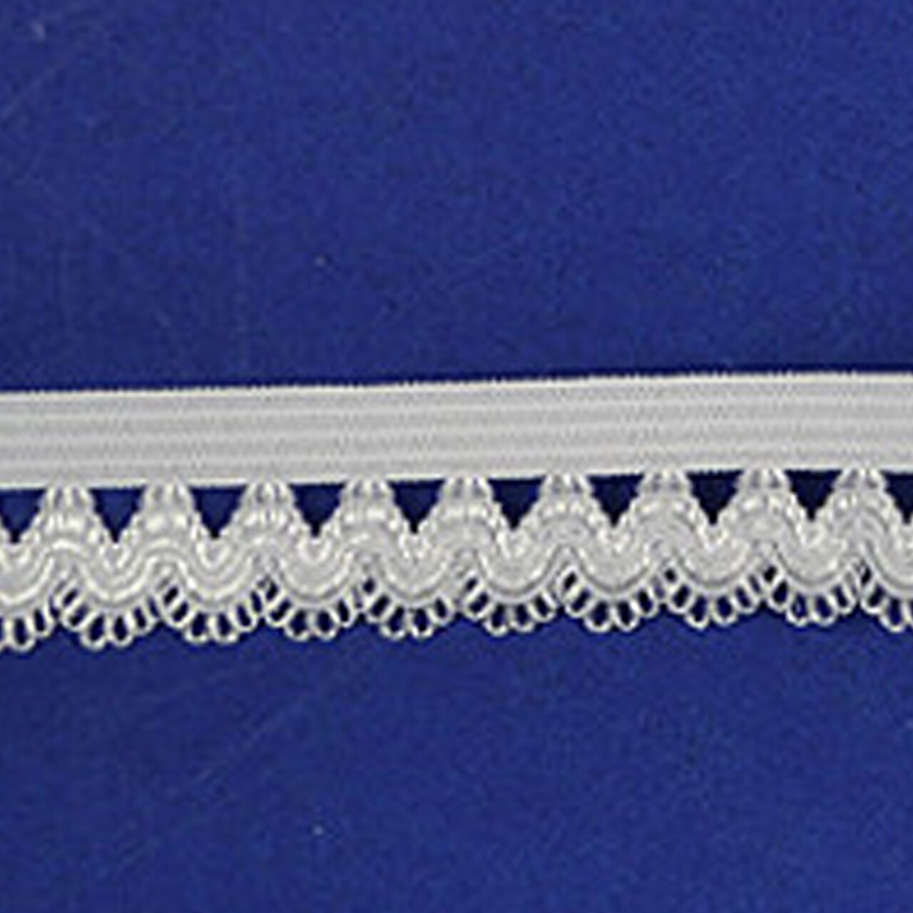 5/8"x 30 Yards White Stretch Lace Trim - 5 Packs Elastic Trim